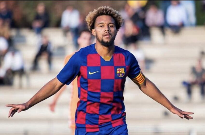  Konrad De La Fuente, un jeune d’origine Haitienne s’engage avec le FC Barcelone