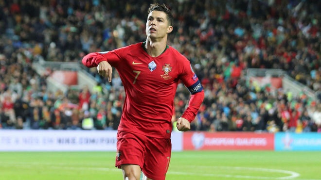  100e but pour Ronaldo avec le Portugal