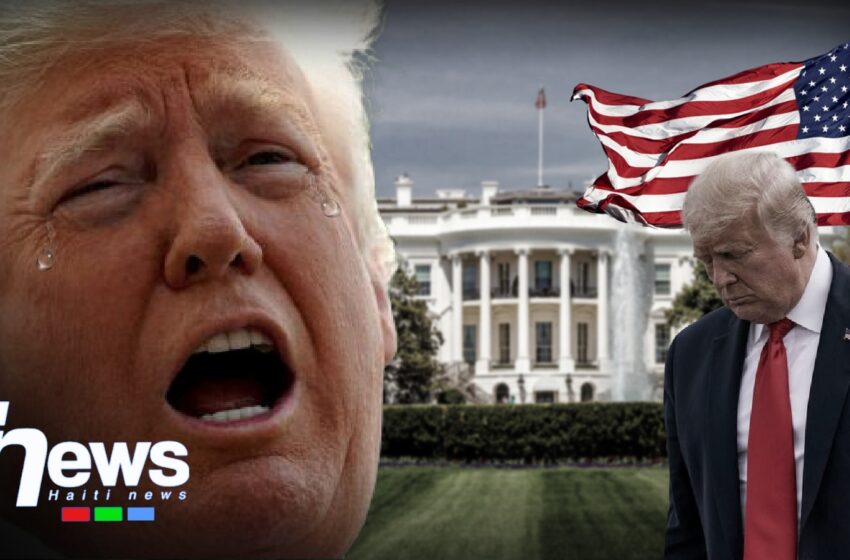  Le président Trump fait des adieux  »bizarre » à l’Amérique 
