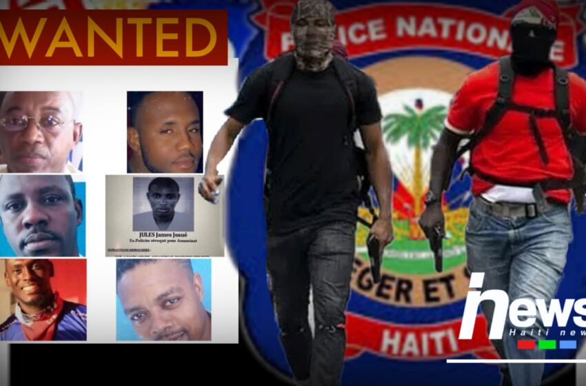  La PNH lance un avis de recherche contre 7 policiers qu’il qualifie “d’individus armés dangereux” 