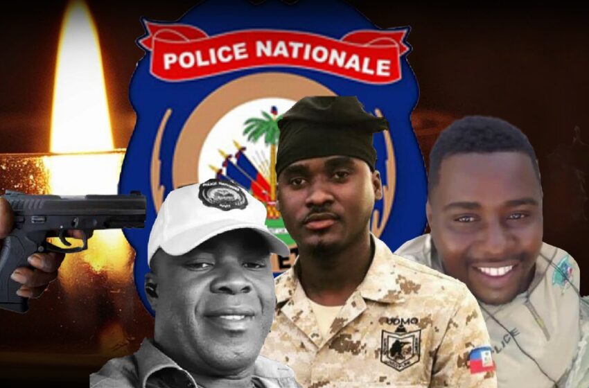  Onze policiers tués en 10 jours en Haïti