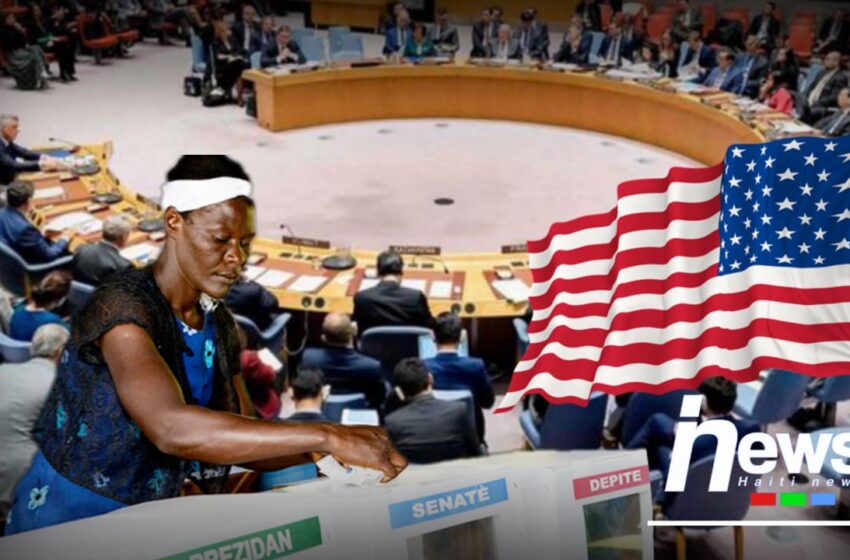  L’ONU appelle à la préparation d’une électionéquitable en Haïti