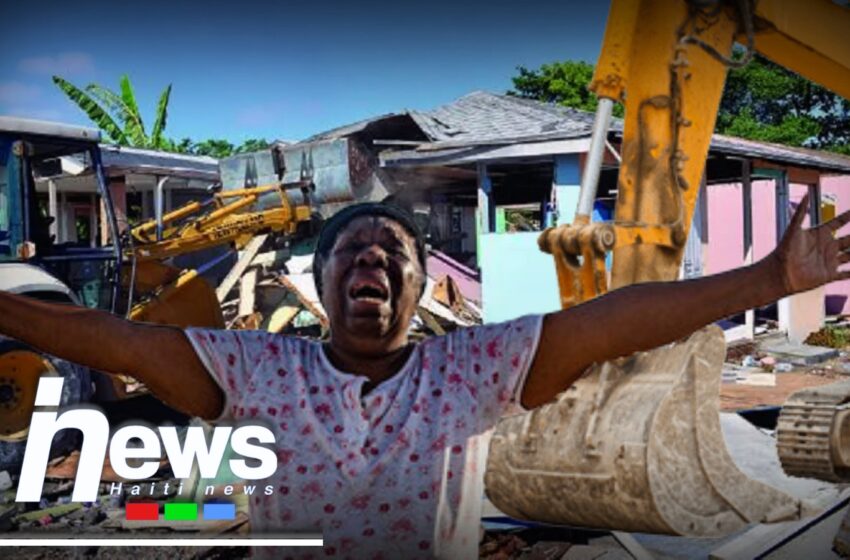  Nassau entame la démolition des bidonvilles haïtiens aux Bahamas 