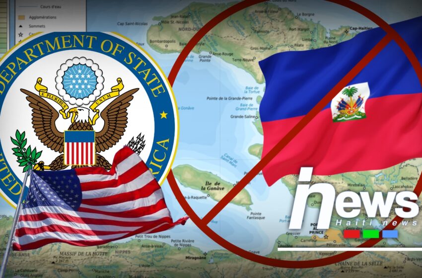  « Ne voyagez pas en Haïti », alerte les États-Unis face à l’insécurité 