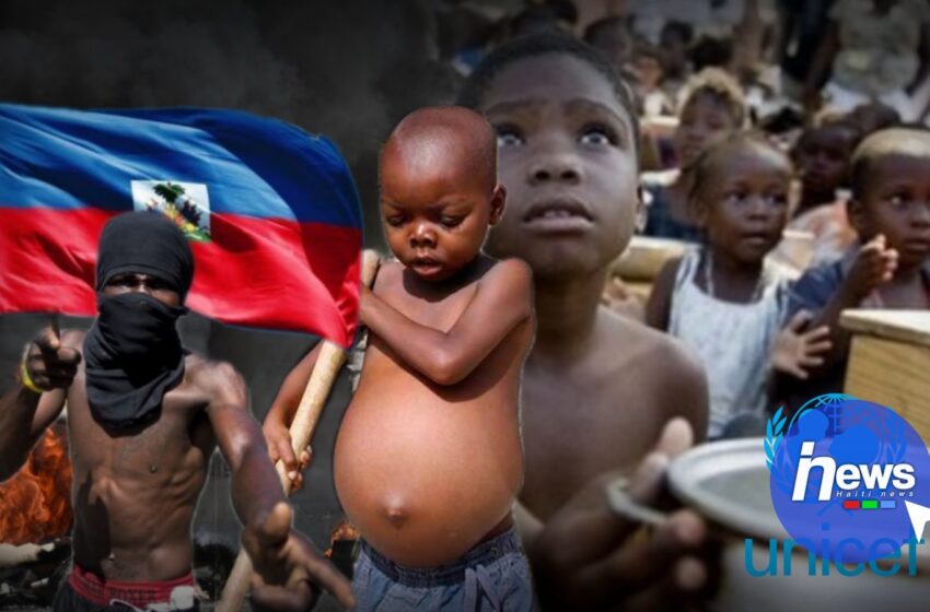  1,9 million d’enfants frappés par l’insécurité alimentaire en Haïti