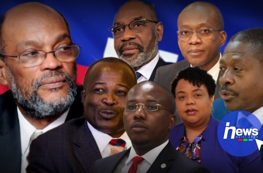  Les nouveaux ministres du nouveau gouvernement de Dr Ariel Henry