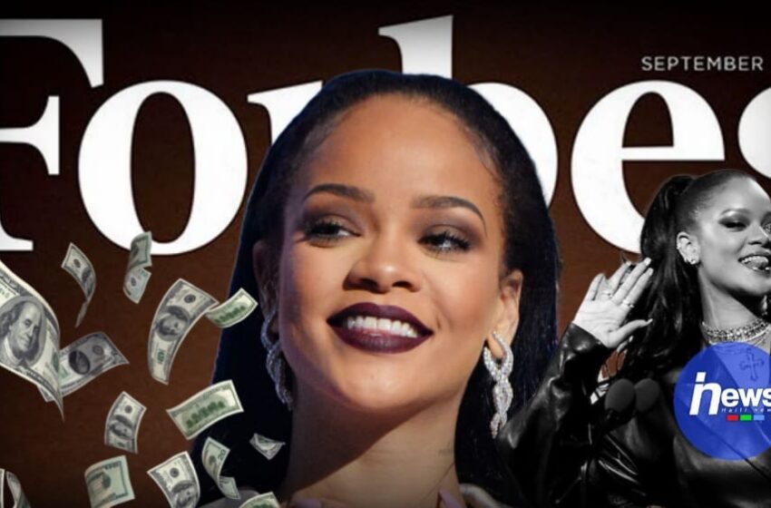  La chanteuse Rihanna rentre dans la liste des milliardaires selon le magazine Forbes