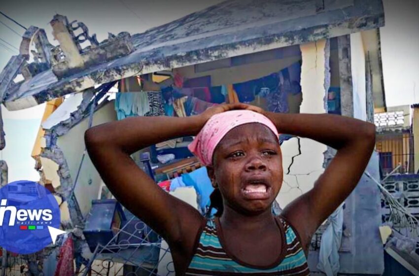  L’île d’Haïti a tremblé,ce samedi matin 14 août 2021