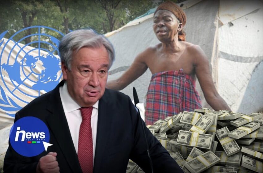  Seisme: l’ONU promet 8 millions de dollars à Haïti