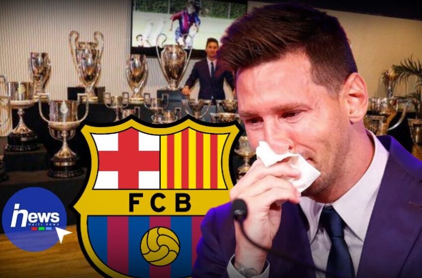  Lionel Messi a fait ses adieux au FC Barcelone