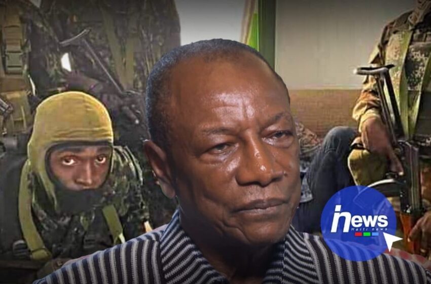  Coup d’État en Guinée, le président Alpha Condé aux mains des putschistes
