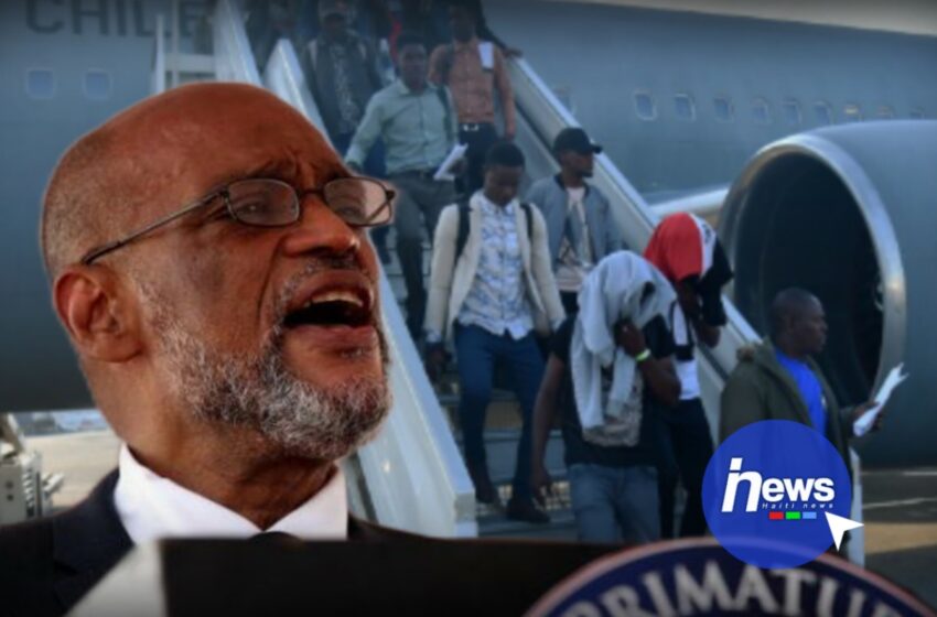  Les expulsions d’Haïtiens aux USA commencent, Ariel Henry promet de les accompagner