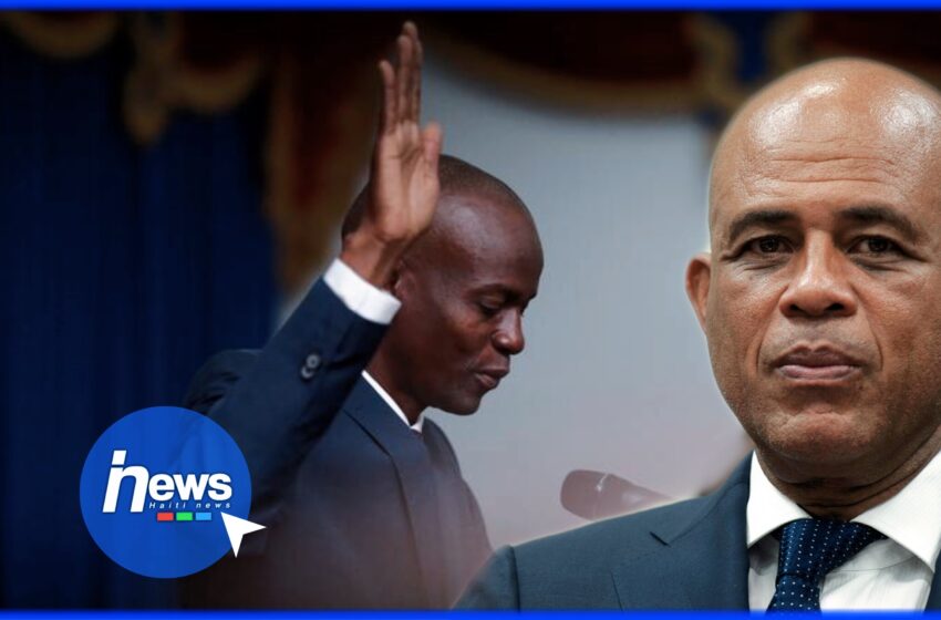  Michel Martelly réclame justice pour Jovenel Moïse
