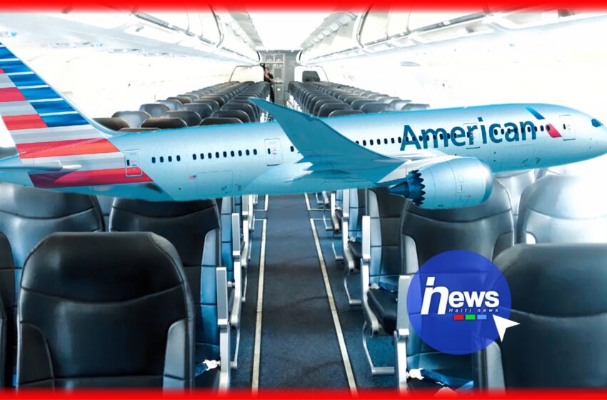  Réduction des vols de la « American Airlines » sur Haïti