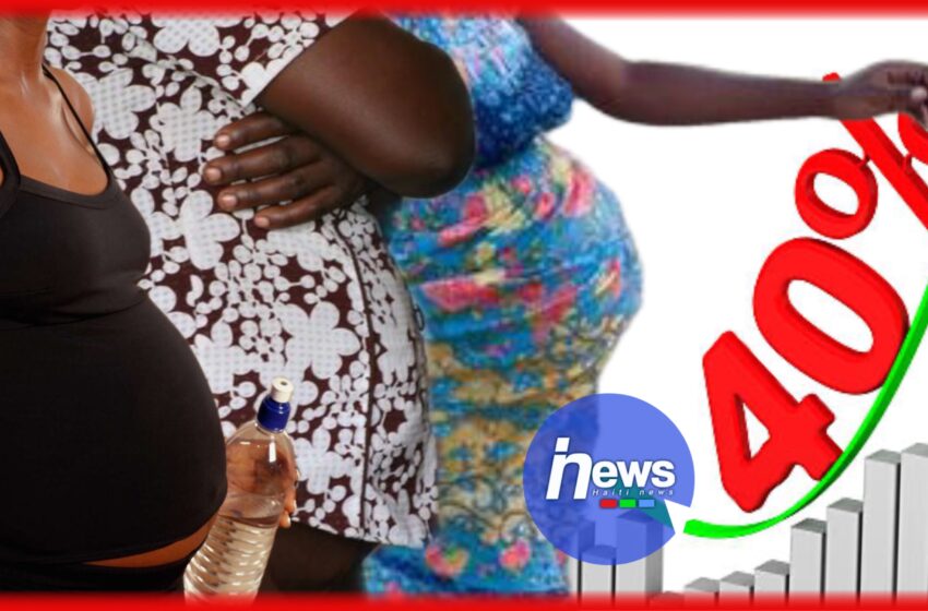  Les femmes enceintes haïtiennes ont augmenté de 15 % à 40 % en RD