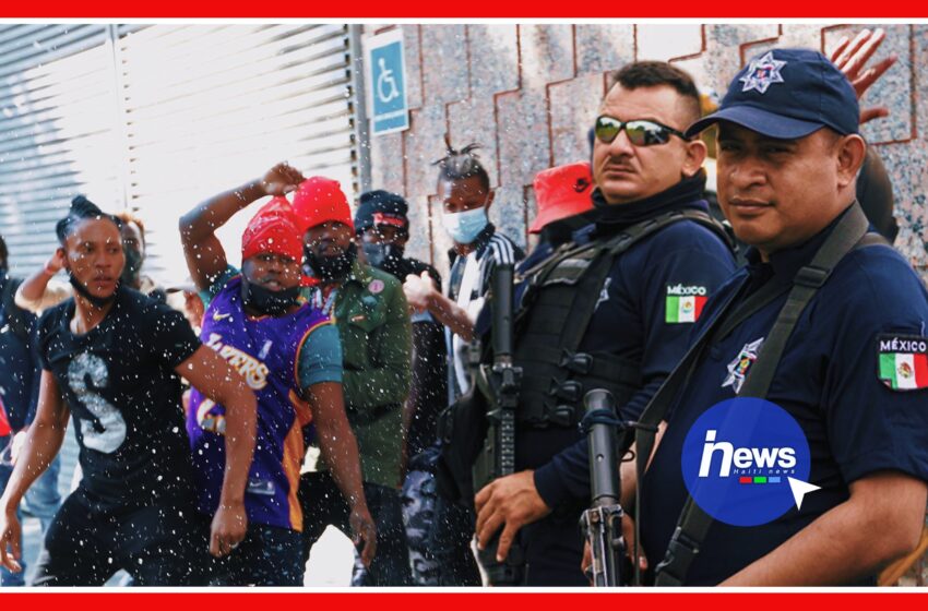  Affrontements entre des migrants haïtiens et la police au Mexique