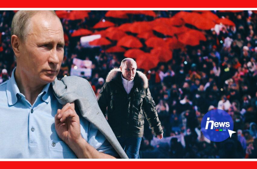  Putin pwomèt Ris yo “Viktwa” nan yon rasanbleman nan Moskou