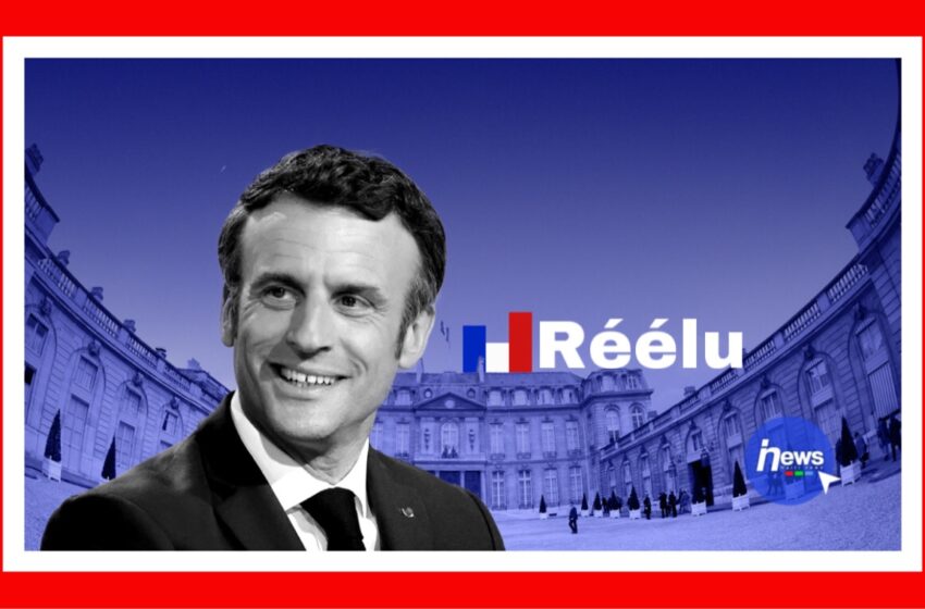  Emmanuel Macron re-eli prezidan ak 58% nan vòt yo