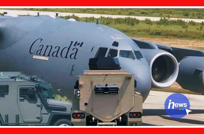  Avyon militè peyi Kanada a rive Ayiti jan sa te anonse