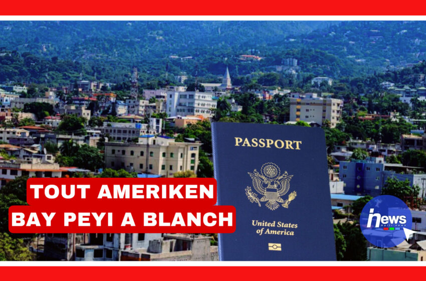  Etazini mande sitwayen ameriken yo kite Ayiti