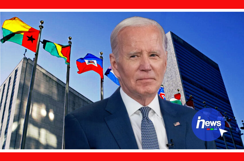  Joe Biden mande Nasyon Zini souke kò l pou Ayiti