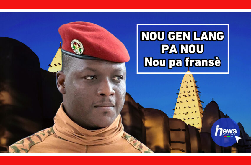  Peyi Burkina Faso voye fransè jete kòm lang ofisyèl yo