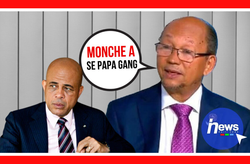  Se Martelly ki te legalize gang nan peyi a selon Leslie Voltaire