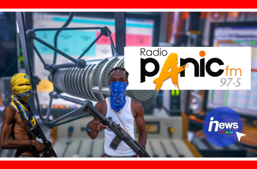  Gang yo pran kontwòl radyo Panic FM nan Mibalè