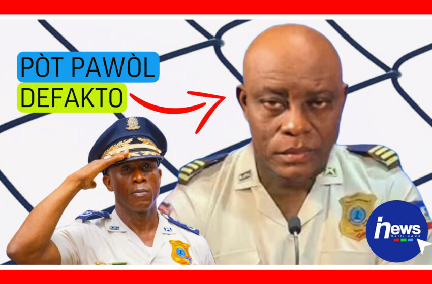  Pierre Espérance kanpe an pòt pawòl PNH