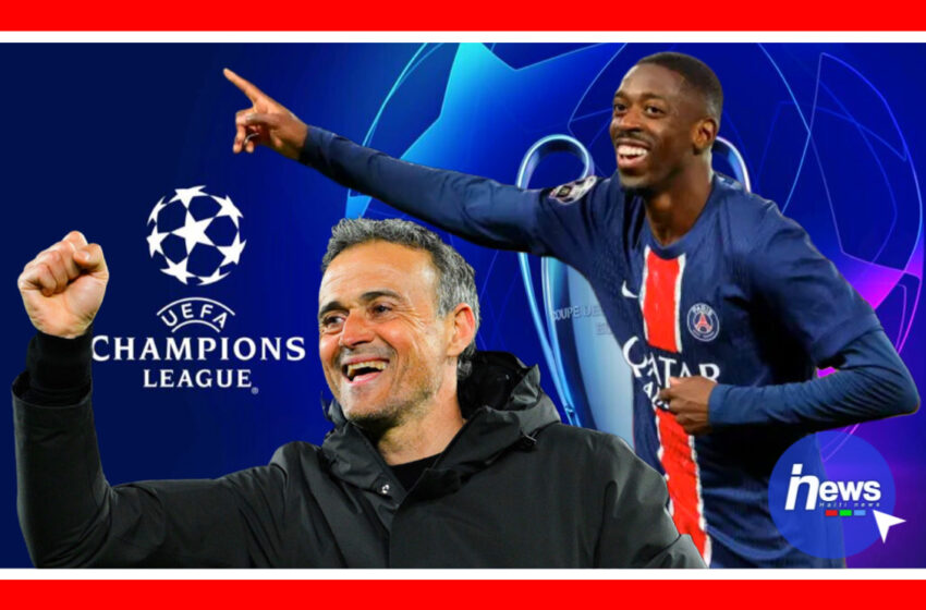  San Mbappé, PSG enskri non l nan Lig Chanpyon yo