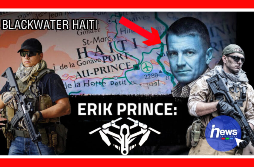 Se konpayi ameriken ki rele Blackwater a k ap lage dwon yo sou gang yo