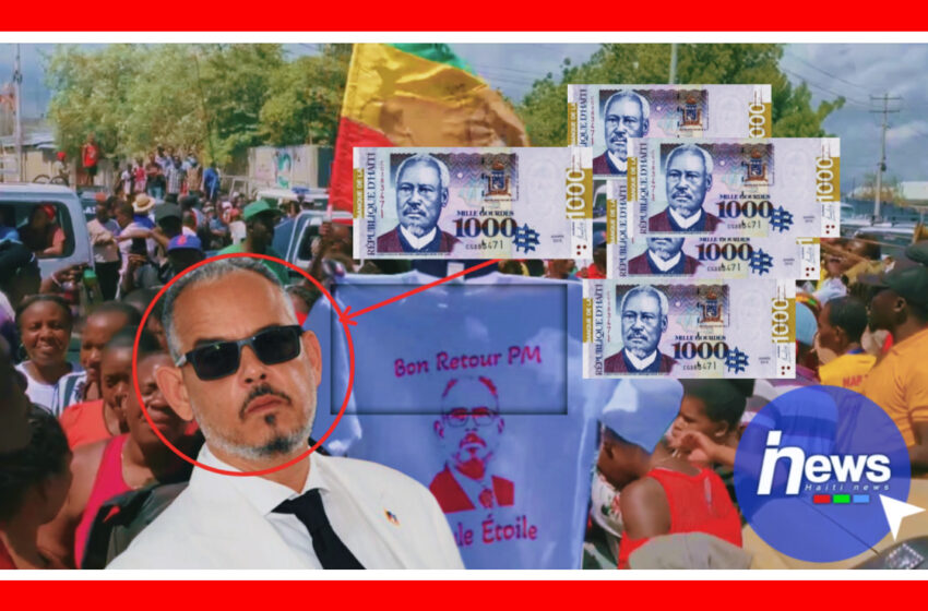  PM defakto a simen 1000 goud bay yon gwoup abolotcho