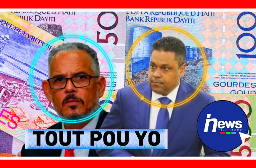  Laurent St-Cyr ak Didier Fils-Aimé gentan gen plan pou vide kès Leta a