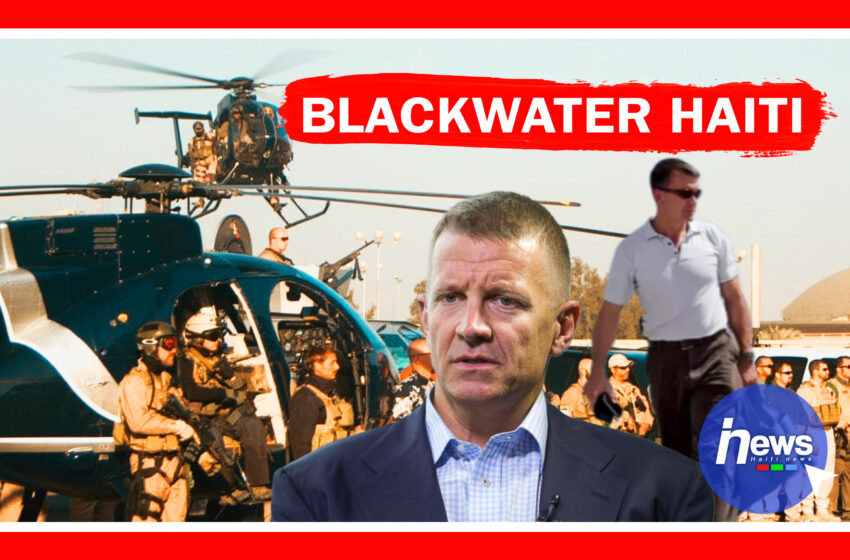  Blackwater vle rete Ayiti pou 10 lane ankò