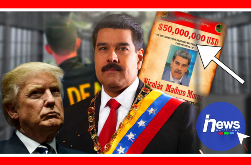  Trump sèmante 7 fwa 77 fwa lap mare Maduro