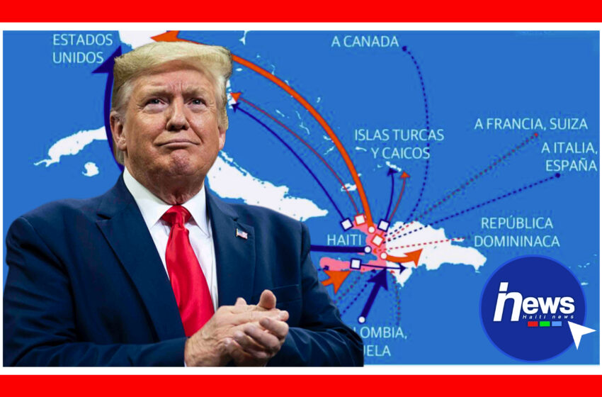  Donald Trump mete Ayiti sou yon lis peyi ki voye plis dwòg Ozetazini