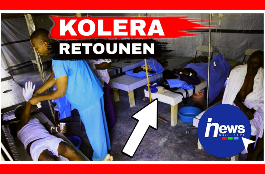  Ka kolera yo pa sispann ogmante nan Pòtoprens