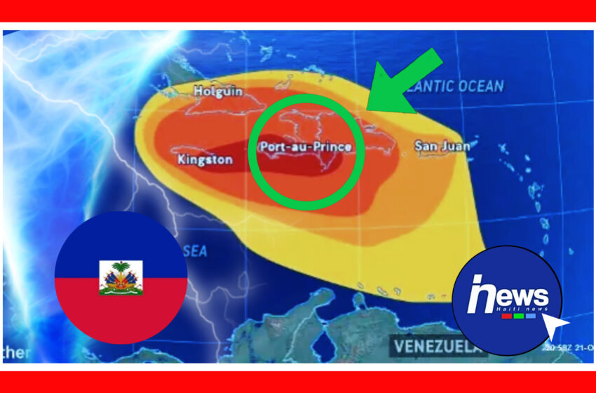  Tanpèt twopikal Melissa lage anpil lapli sou Ayiti