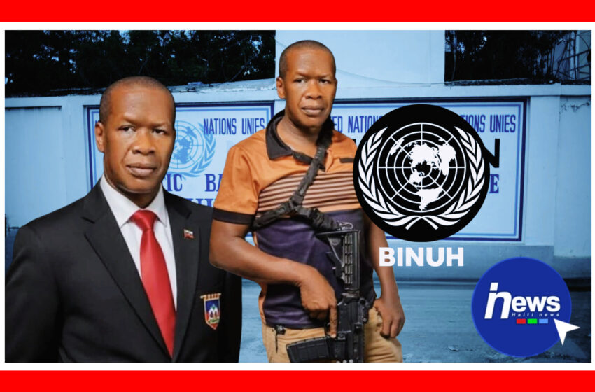  BINUH atake komisè Muscadin nan yon rapò