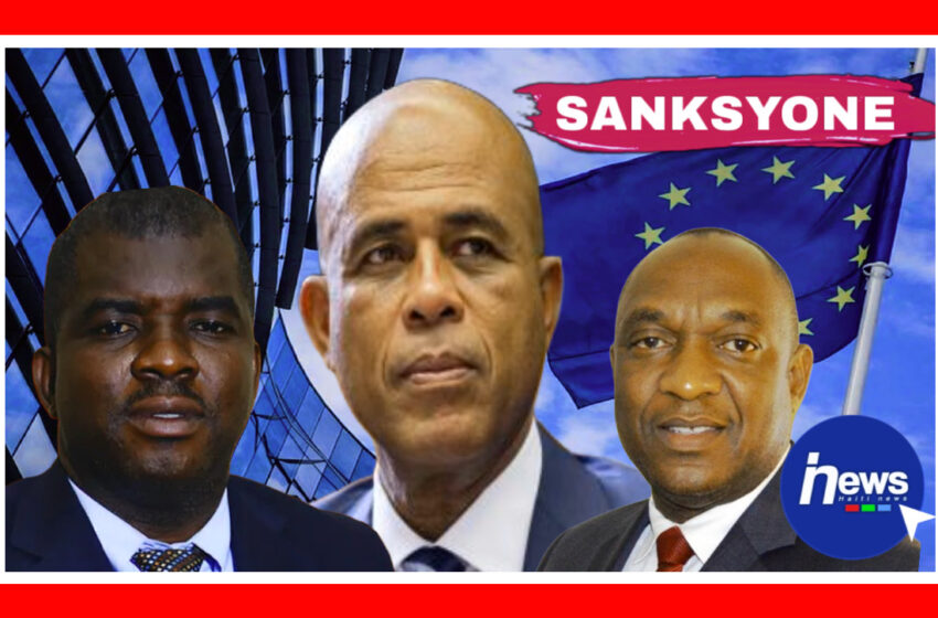  Inyon Ewopèyèn sanksyone kèk bandi legal nan peyi a