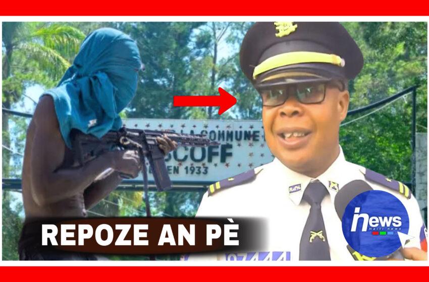  Kenscoff : Yon enspektè divizyonè tonbe anba bal