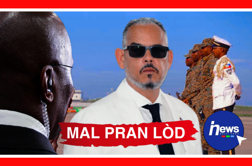  Konze Didier Fils-Aimé al pran lòd nan men bòs li