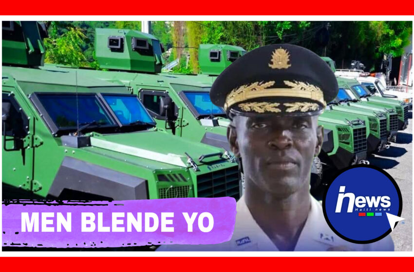  Etazini voye nouvo blende pou PNH la