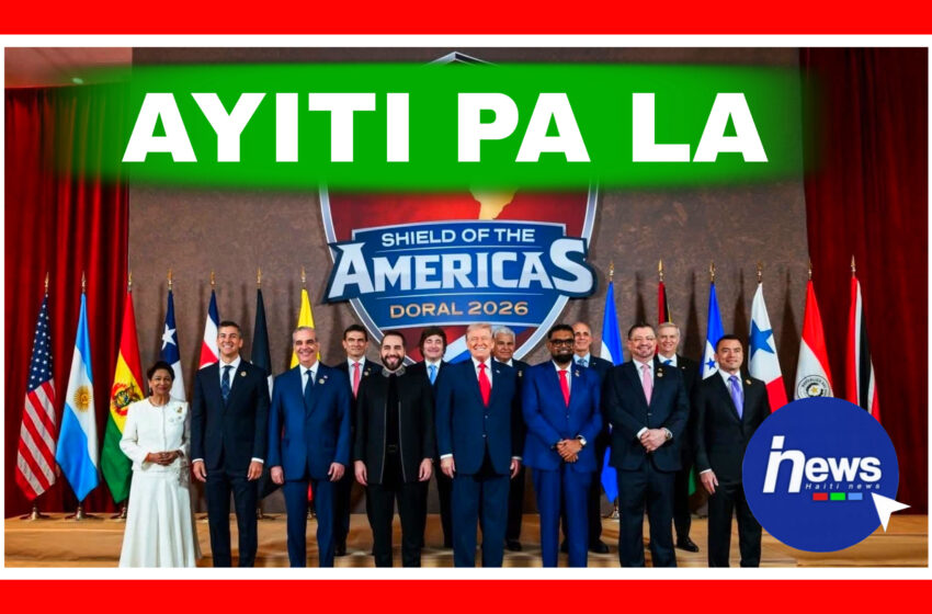  “Sommet du Bouclier des Amériques”, Ayiti pa jwenn envitasyon