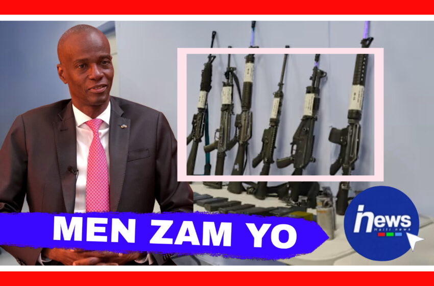  Plizyè nan zam ki te touye Prezidan Jovenel Moise yo prezante nan tribinal Miami