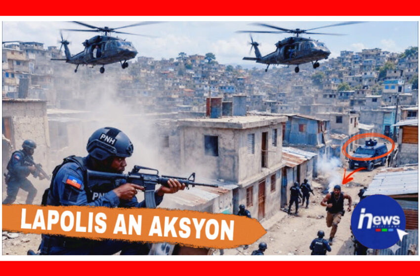  Lapolis rive nan fyèf chèf gang Kokorat San Ras la