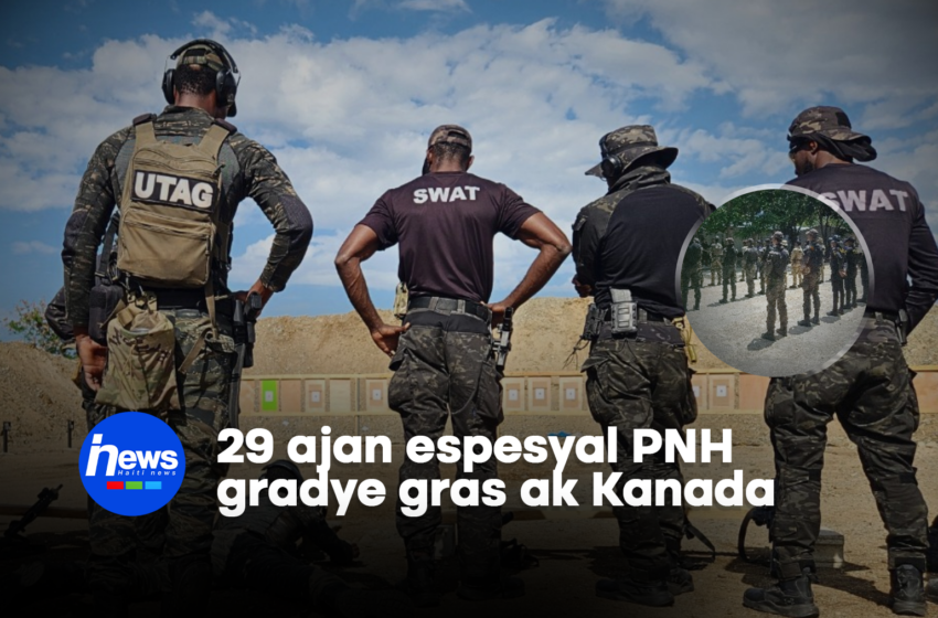  29 ajan inite espesyal PNH gradye gras ak sipò Kanada