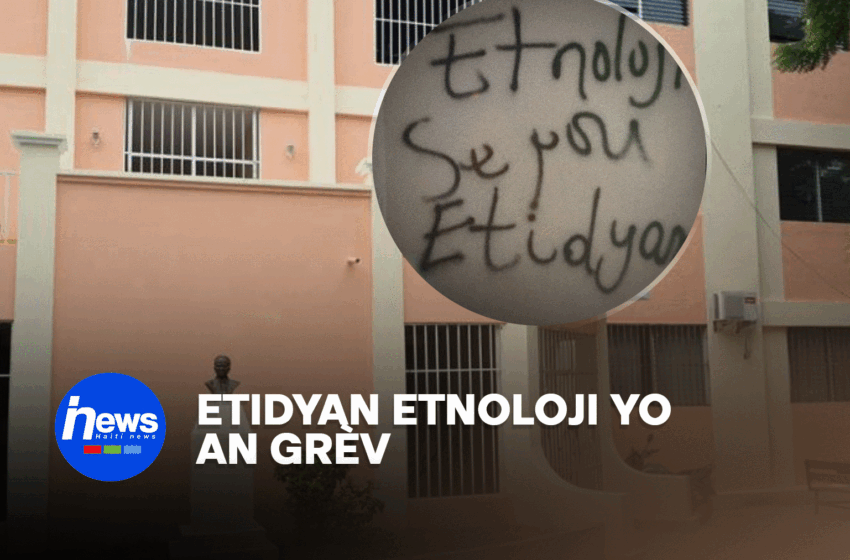  Pwotestasyon nan Fakilte Etnoloji: tout aktivite akademik yo kanpe