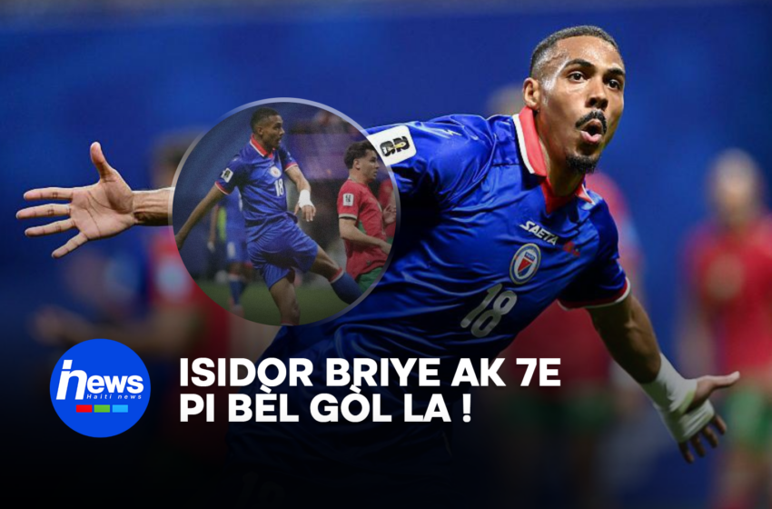  Gòl Wilson Isidor a klase 7ᵉ pami 10 pi bèl gòl mondyal 2026 la.