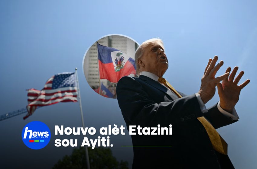  Ayiti: Etazini fè yon nouvo rekòmandasyon alamant pou sitwayen li yo ki ta renmen vwayaje nan peyi a.